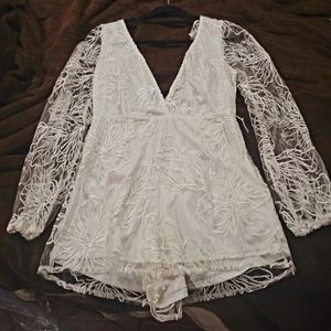 White Romper